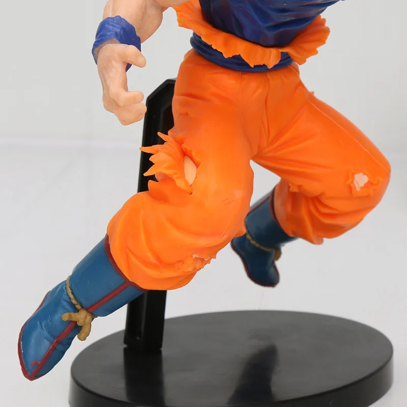 18 см Dragon Ball Супер крови Saiyans Son Goku Ultra Instinct ПВХ фигурки аниме Dragon Ball Z Goku модель игрушки