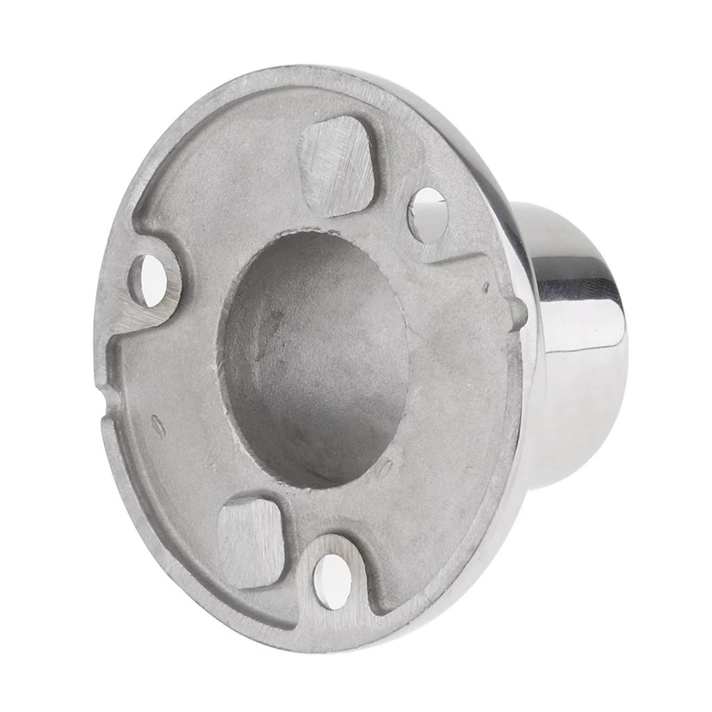 316 Stainless Steel Boat Hand Rail Fitting Round Base for 1-1/4