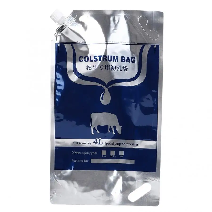 Food Grade 4L Calf Colostrum Packaging Storage Fresh Filling Service Cold Bag | Дом и сад