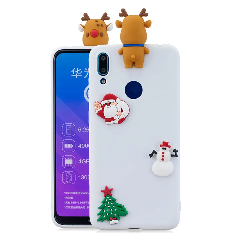 Милый чехол для телефона с Санта Клаусом для Xiaomi redmi 7, мягкий силиконовый чехол из ТПУ для Xiaomi redmi Note 7 Pro на redmi 7, чехол s