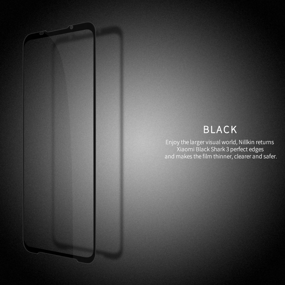 Xiaomi Black Shark 3 Glass Nillkin Anti-Explosion CP+ Screen Protector Full Glue Tempered Glass For Xiaomi Black Shark 3 Pro Xiaomi Black Shark 3 Glass Nillkin Anti-Explosion CP+ Screen Protector Full Glue Tempered Glass For Xiaomi Black Shark 3 Pro