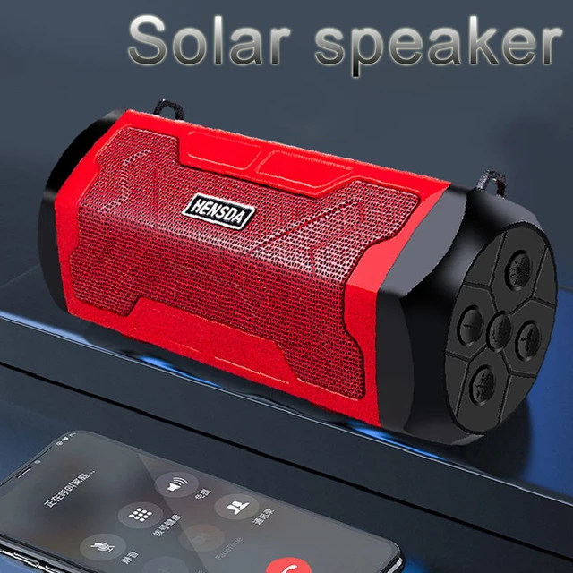 Outdoor Speaker Portable Solar Charging 
