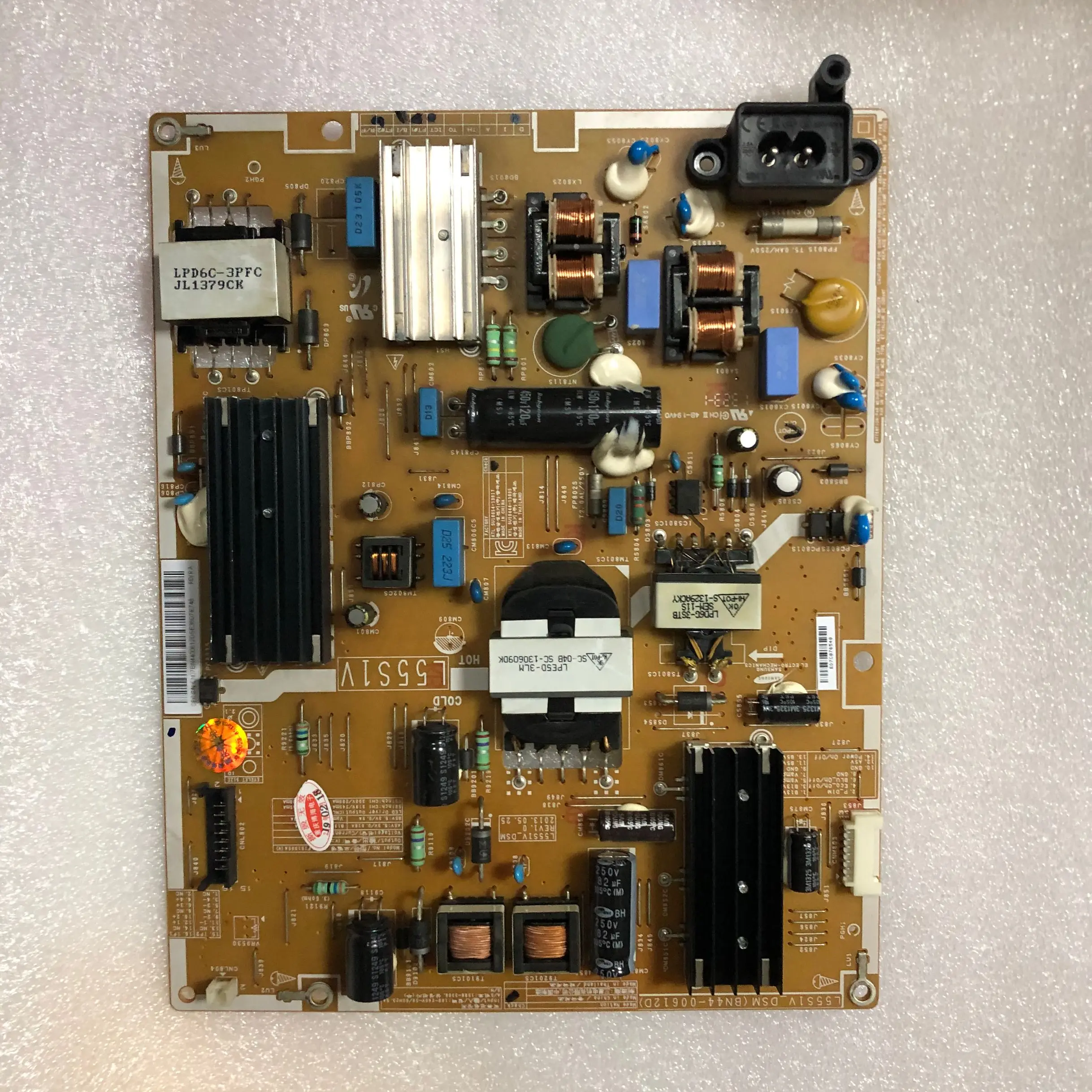 Тест перевозка груза для UA50F5080AR 55F6300AJ L55S1V_DSM BN44-00612D BN44-00612A