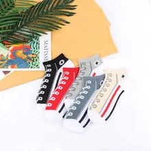 Летняя Корейская версия новых женских Хлопковых Носков в стиле хип-хоп