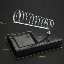 100 шт. Высокое качество Электрический паяльник подставка держатель колодки Универсальный Высокая температура поддержка станция паяльник