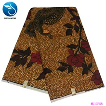 LIULANZHI африканская восковая ткань s Лидер продаж принты Анкара восковая ткань для платья восковая хлопковая ткань для одежды ML13P55-ML13P65