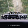 Simulation Alloy Car Modle BENZXCLASS EXY 6X6 Pickup 1/28 Metal Toy Car Sound Light Pull Back Model Toys For Boys Light Toys ► Photo 2/5