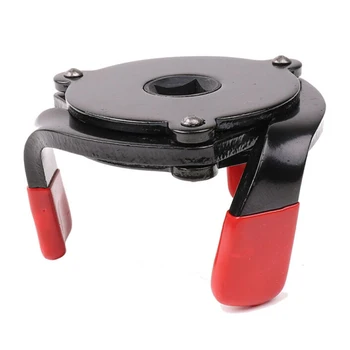 

Three-jaw Steel Car Van Off-Roads Black Oil Filter Wrench Removals Installs Tool