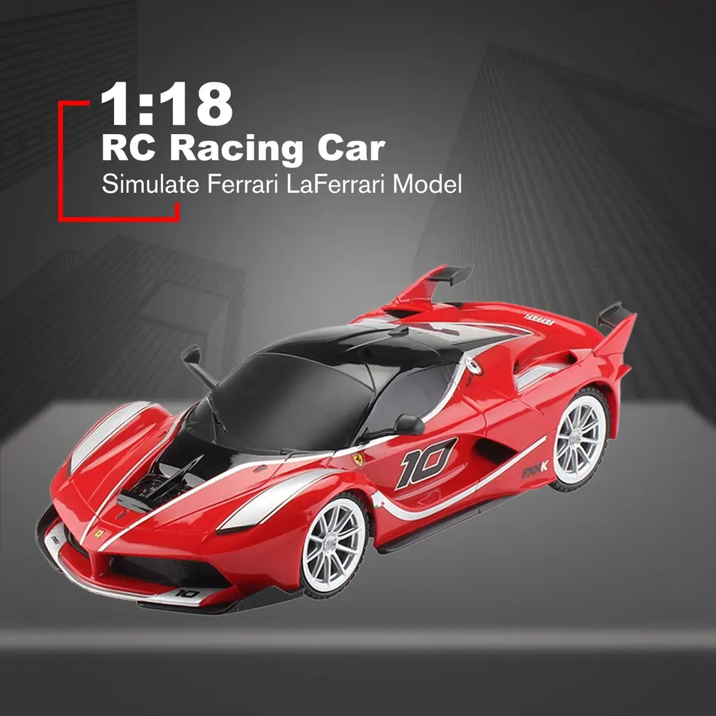 488 GTB 1:18 1/18 RC гоночный автомобиль 4 канала дистанционное управление модель для стимулирования игрушки для детей Подарки