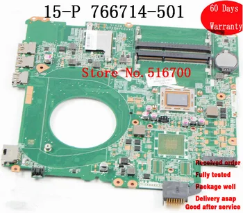 

Working Laptop Motherboard For HP 15-P Series DAY23AMB6C0 766714-501 Tested