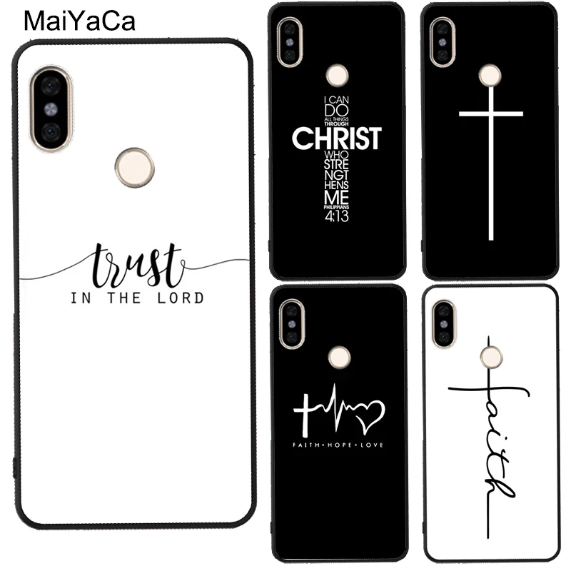 Чехол с христианским символом для POCO X3 F2 Pro чехол Red mi 9 9C 9A Note 8 7 9S 8T Mi 10 Lite A3
