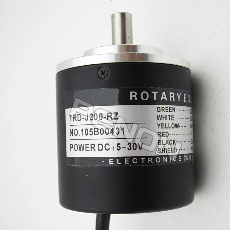 

TRD-J200-RZ-1M New Rotary Encoder TRD-J200-RZ Outer Diameter 50mm Solid Shaft Diameter 8mm