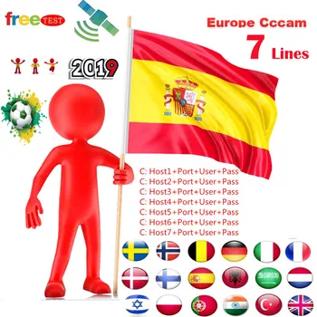 

DVB-S2 Receptor Europe Cccam Spain for 1 year or 2 years Espana Free Test Europe HD Server for Portugal Germany GTmedia V8 Nova