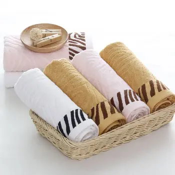 

1PC Tiger Pattern Bamboo Fiber Bath Towel Absorbent Towel Bath Shower Towel Cartoon Bath Towels Cotton Towels