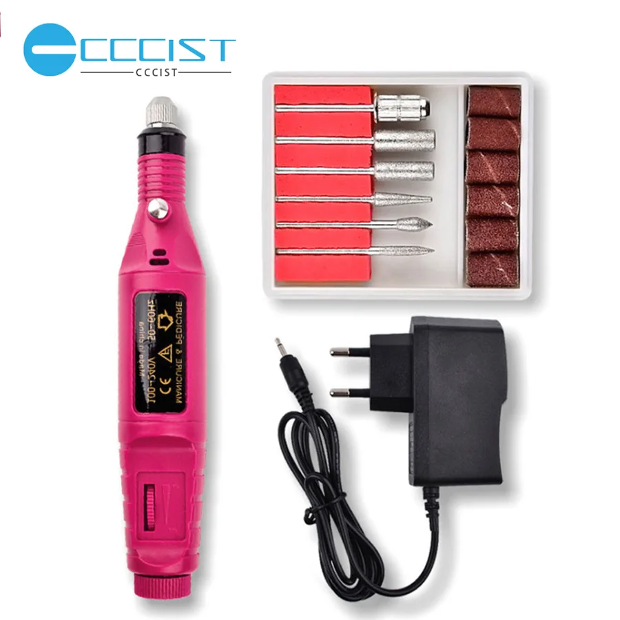 

Machine Nail Art Drill Machine Set Mill Nails Professional equipment Milling Cutter For Manicure Electric Manicure Pedicure File