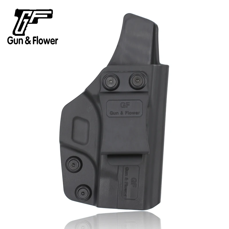 Тактический полимерный кобура iwb с нейлоновым материалом PA66 Quick Draw M& P Shield 9 мм чехол для пистолета - Цвет: Черный цвет