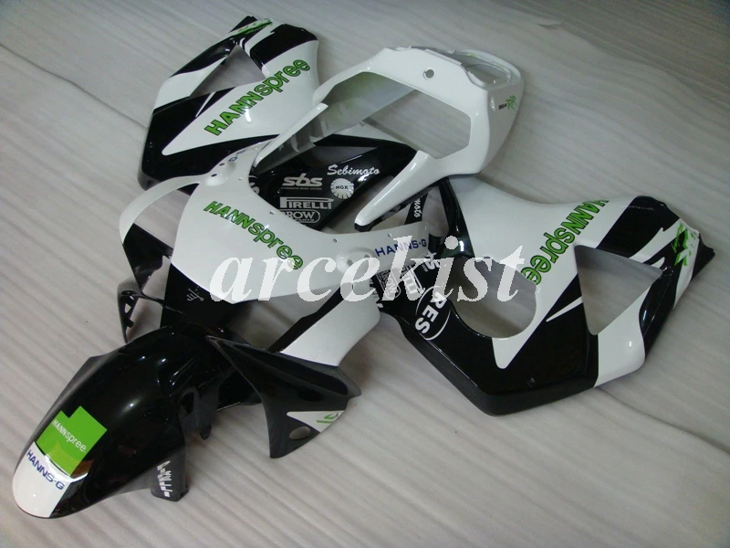 4 подарки ABS мотоцикл Полный обтекатели комплект подходит для HONDA CBR954RR CBR954 954 2002 2003 тела набор белый зеленый
