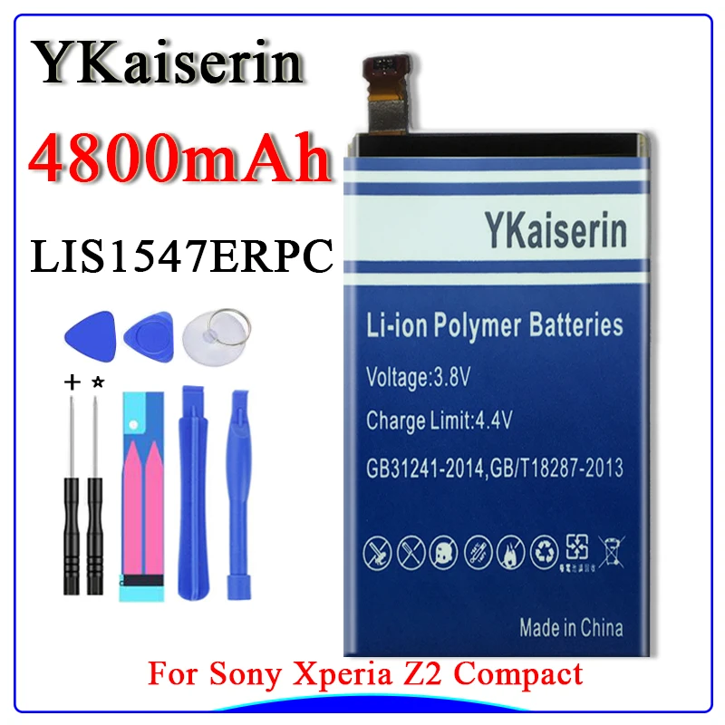 Высококачественная аккумуляторная батарея LIS1547ERPC для SONY Xperia Z2 Compact Z2A MINI ZL2 SOL25 D6563