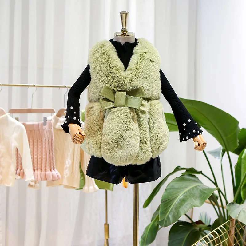 

Girls winter jacket new 2019 cartoon rabbit children's cotton clothes girls short foreign cotton coat