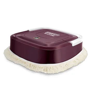 

Mopping Robot USB Charging Mini Mop Machine Smart Home Automatic Lazy Cleaner To Wipe The Floor Household Cleaning Tools Mops