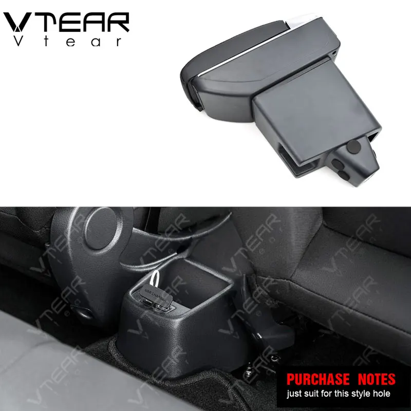 Vtear для Proton saga автомобильный подлокотник кожаный ящик для хранения usb зарядка подлокотник автомобильный-Стайлинг центр censole держатель для чашки аксессуары 18