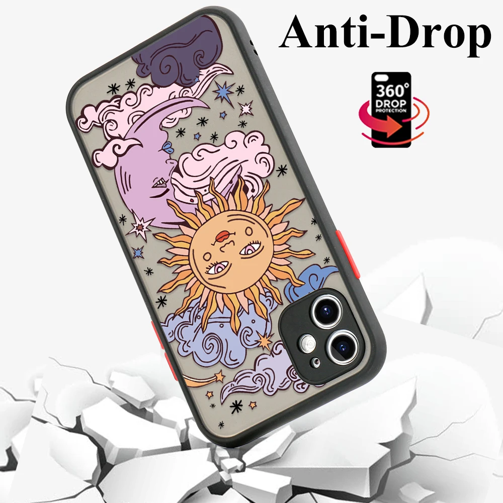 OPPO A53S Case For OPPO A9 2020 A3S A5S A12E A11 A83 A15 A52 A72 A92 A54 A55 A31 A91 A93 A94 A95 5G Butterfly Matte Cover Bumper