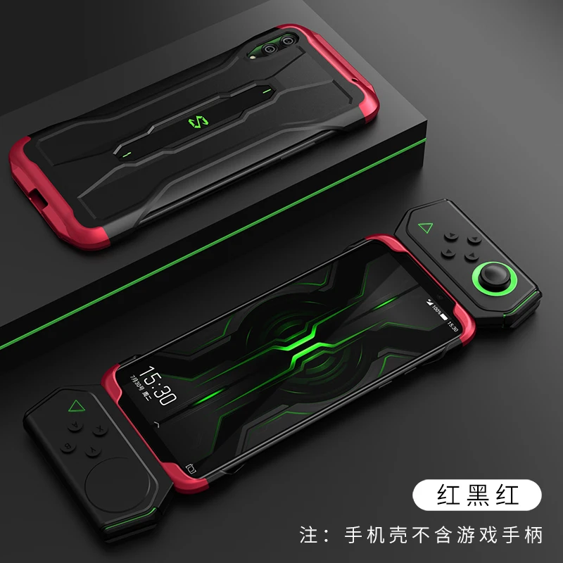 Red Black Red GKK полный защитный чехол для Xiaomi mi Blackshark 2 Pro чехол противоударный жесткий PC матовый чехол для Xiao mi BlackShark 2 Pro Coque - Цвет: Red Black Red