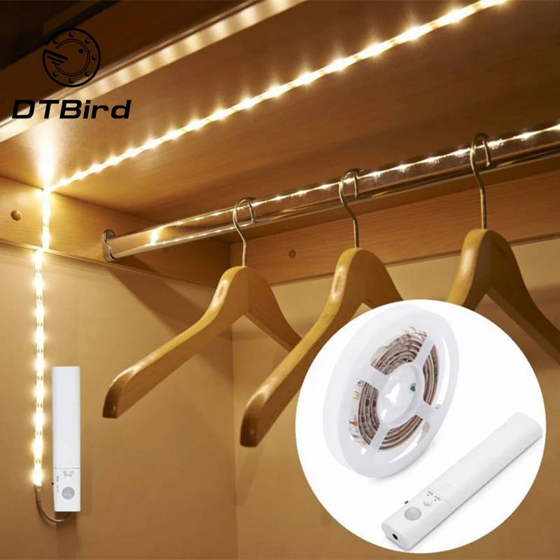 

1PC LED Battery Box Induction DC Lamp With Human Body Induction Lamp With Waterproof Lamp With LED Lamp Bar Cabinet Lamp
