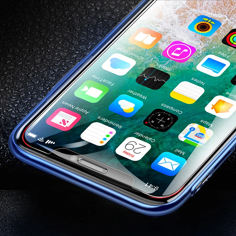 Защитное закаленное стекло для iphone 7 8 6 XS Max XR 7 8X5 Se 6 6s 8 Plus, Защитное стекло для экрана iphone X 11 Pro Max 9H