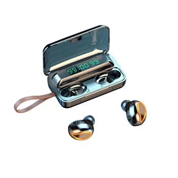 

TWS Bluetooth Earphone Stereo Sound Wireless earbuds with Binaural HD Call Colorful Fingerprint Touch Control