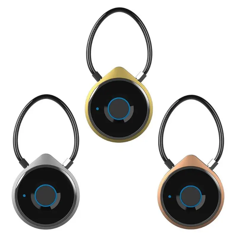 S9 смарт-замок без ключа для отпечатков пальцев Bluetooth APP/разблокировка отпечатков пальцев замок безопасности Мини Многофункциональный замок для отпечатков пальцев
