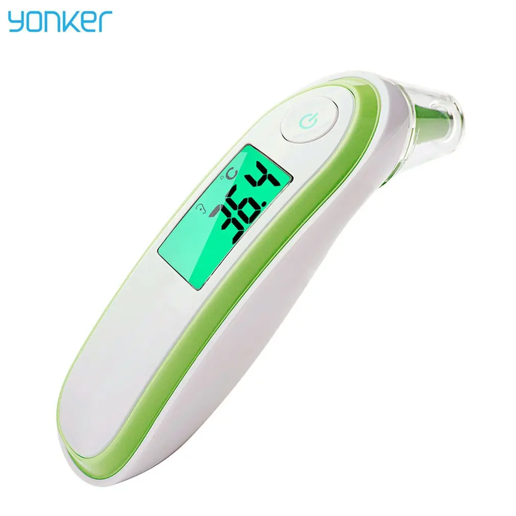 

Yongrow Electronic Medical Ear Infrared Thermometer for Baby Body Fever Temperature Measurement High Accurate Family Health Care