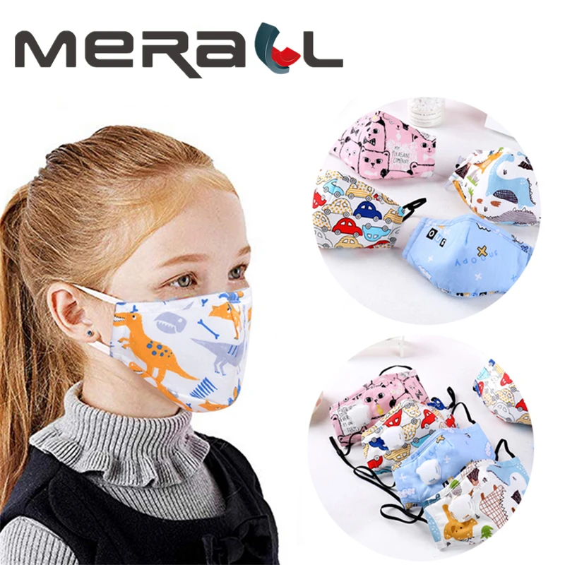 PM2.5 детская маска для лица Детская Хлопковая маскарадов от пыли Нетканая ткань с