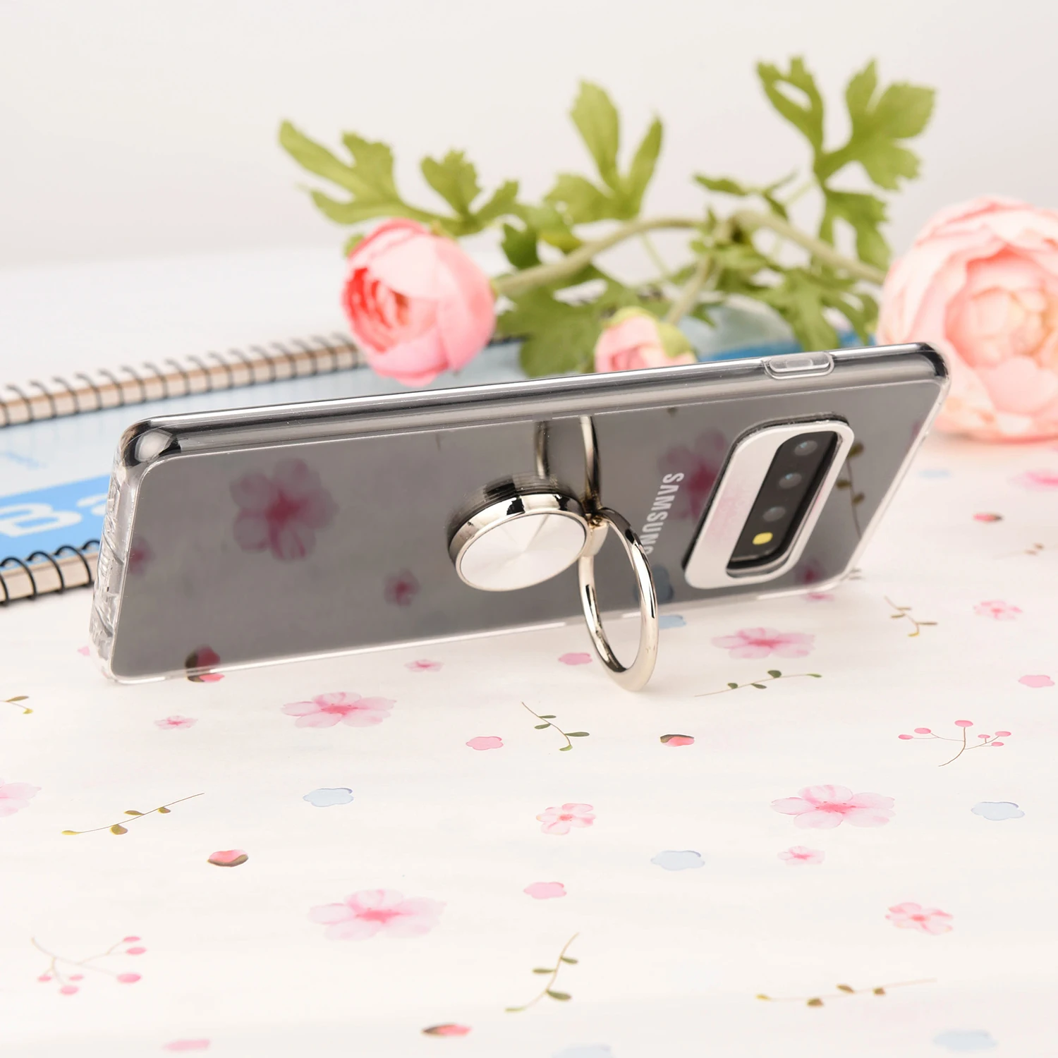Для SUMSUNG Galaxy S10 S10E S10Plus S8 S8Plus S9 S9Plus Note9 аппаратное матовое кольцо Защита объектива акриловый прозрачный телефон c
