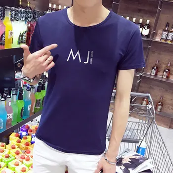 

Summer new women's street letter characters print loose short-sleeved T-shirt 23.75