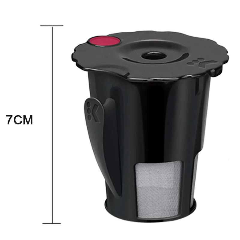 4 Pack Filter Kopi Reusable Hitam untuk 