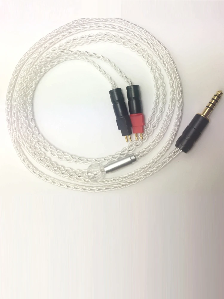 HI End Silver Plated Headphone Upgraded Cable for hd600 580 HD650 HD700 HD660s Z7 msr7b headphone CD Player Cable HIFI
