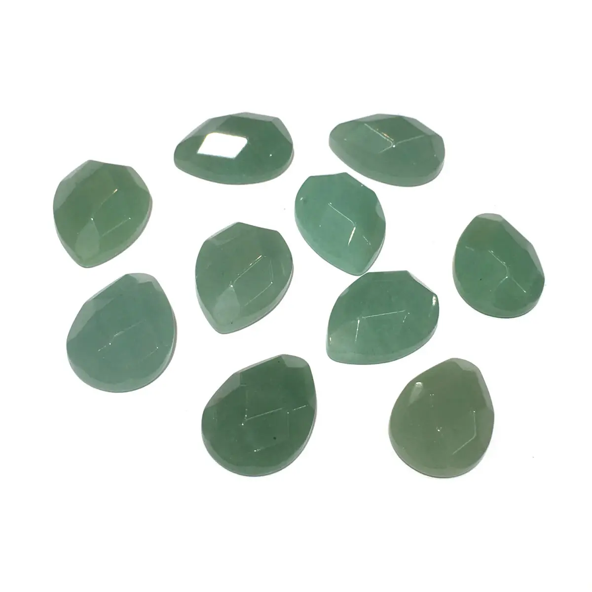 

Natural Green Aventurine Cabochon Beads 13x18mm Gem Stones No Hole Loose Beads For DIY Handmade Crafts Jewelry Making Supplies