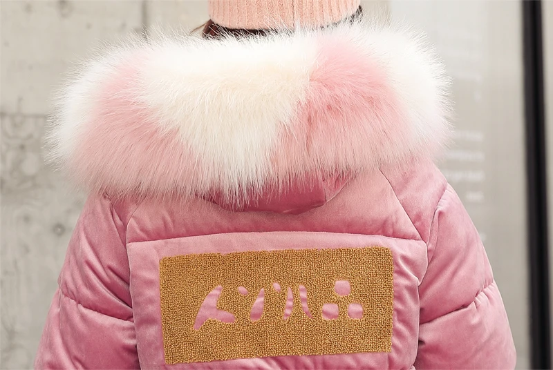 Высококачественная зимняя женская куртка из вельветовой ткани с капюшоном, Женская парка с меховым воротником, длинное теплое Свободное пальто