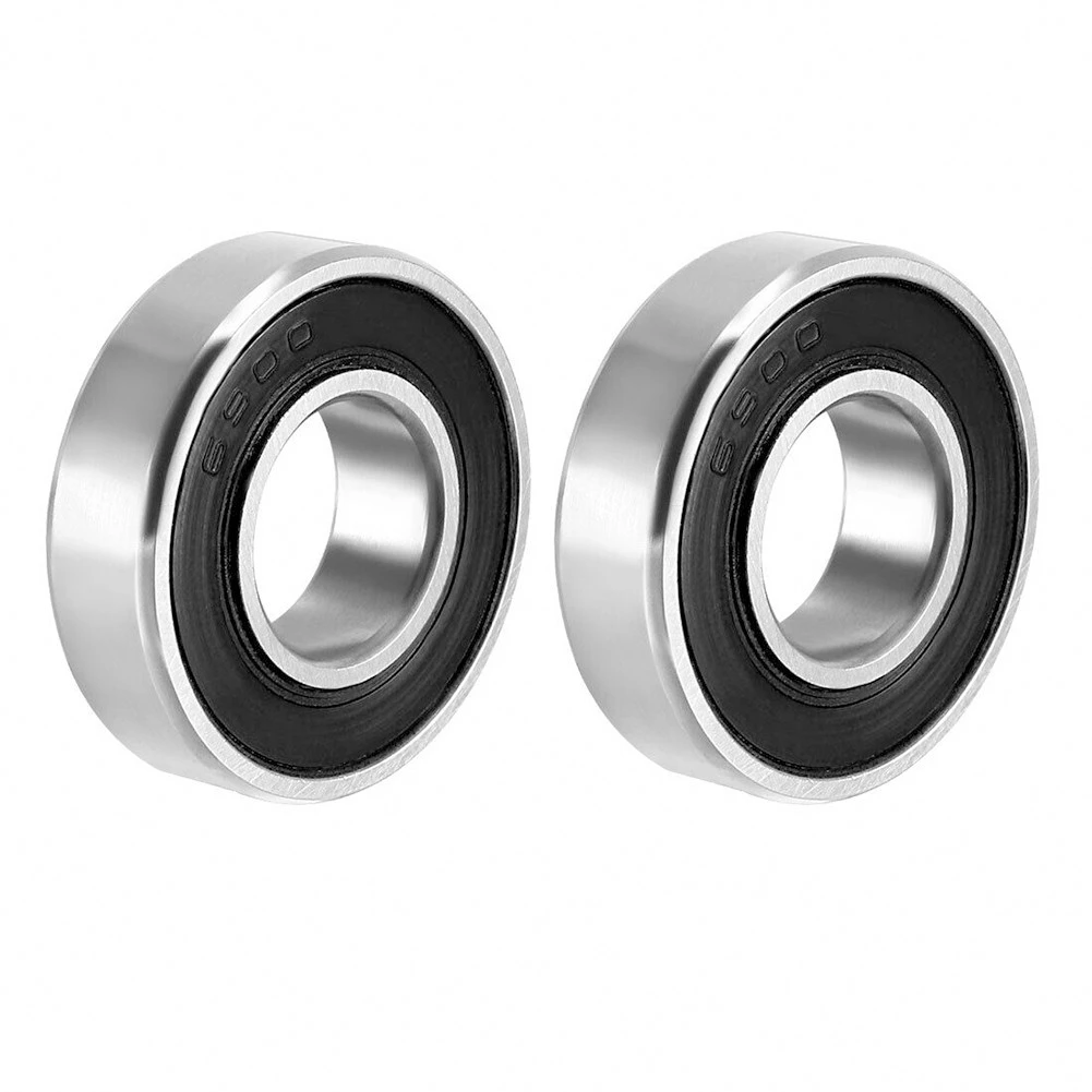 2 Pcs Bike Bicycle Bearing 61900 2RS (6900 2RS) Bearings 10X22X6MM Thin Section Stainless Steel