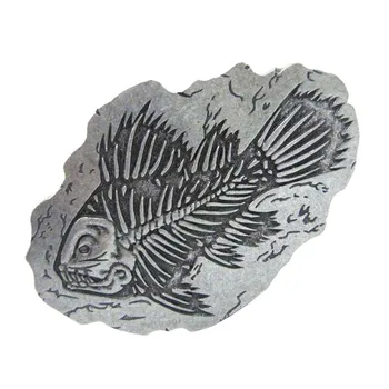 

пряжка для ремня мужская Vintage Fishbone Prehistoric Fish Skeleton Animal Buckle Metal Belt Buckle