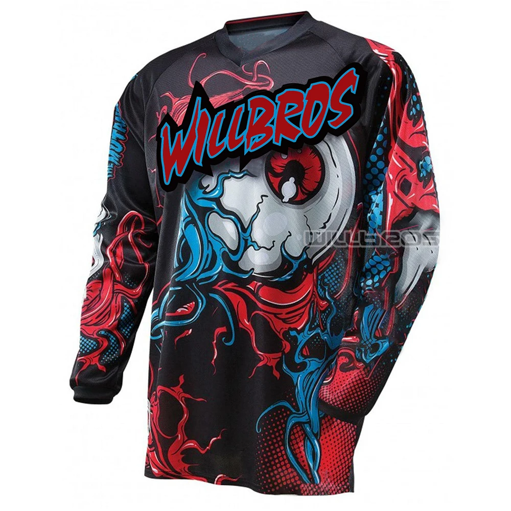 Maglia moto umbro racing shirt Protezioni jersey maillot bike