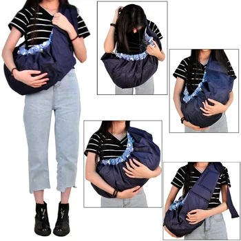 

Economic Baby Carrier Front Facing Organic Cotton Stretch Sling Backpack Infant Side Wrap Basket for Baby Care Infant Carrier