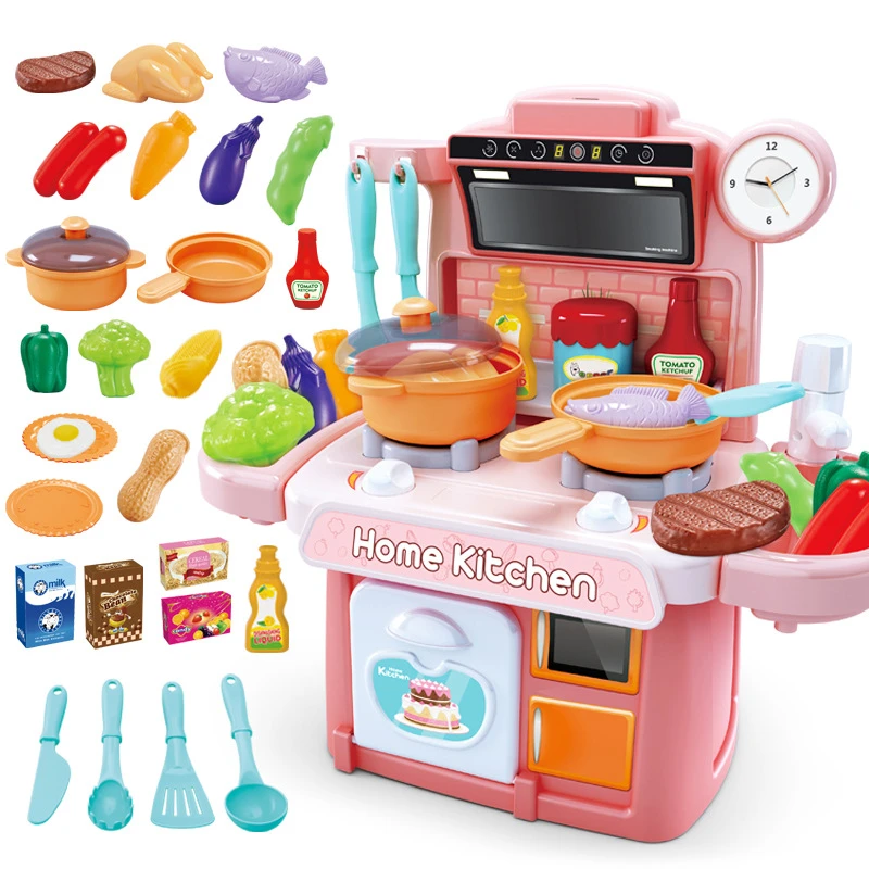 children's play food and dishes