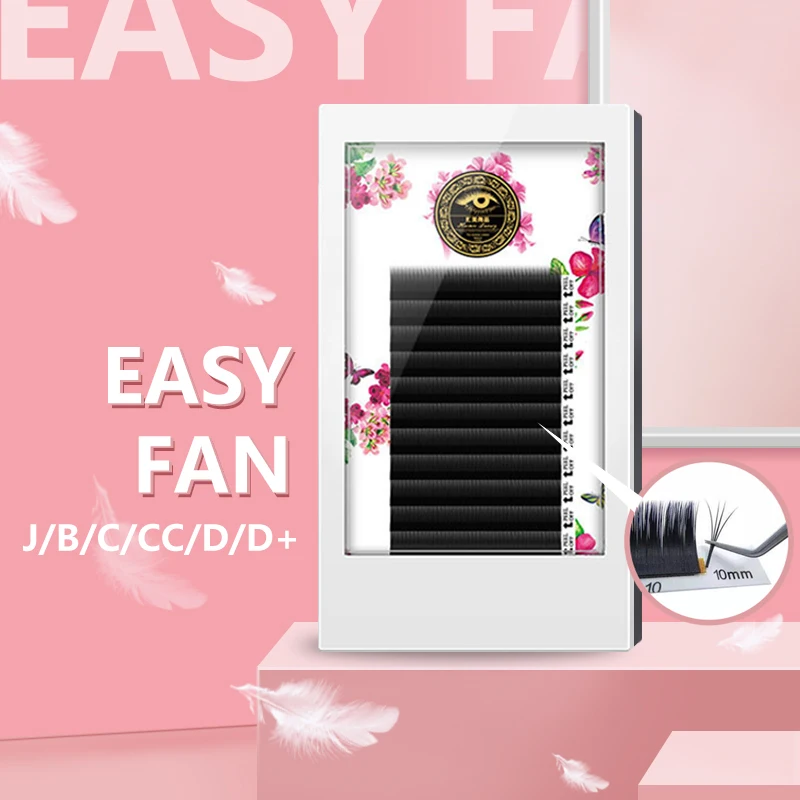 

BRILLANT Easy Fanning Volume Mega Eyelashes Extension Austomatic Flowering Rapid blooming Self-Making fans lashes