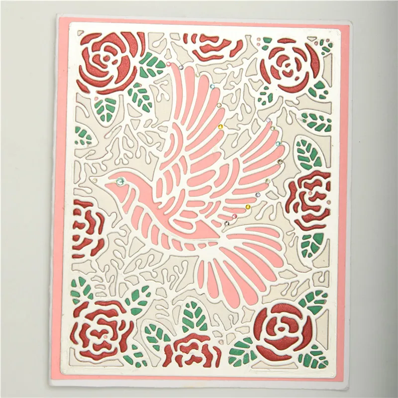 

Eastshape Spring Frame Dies Blossom Bird Metal Cutting Dies 2019 for Dies Scrapbooking Card Making Embossing Stencil Die Cut