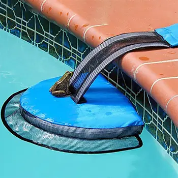 

1/3PC Swimming Pool Animal Rescue Escape Saving Ramp Net Save Tool Suitable For Duck Turtle Chipmunk Frog