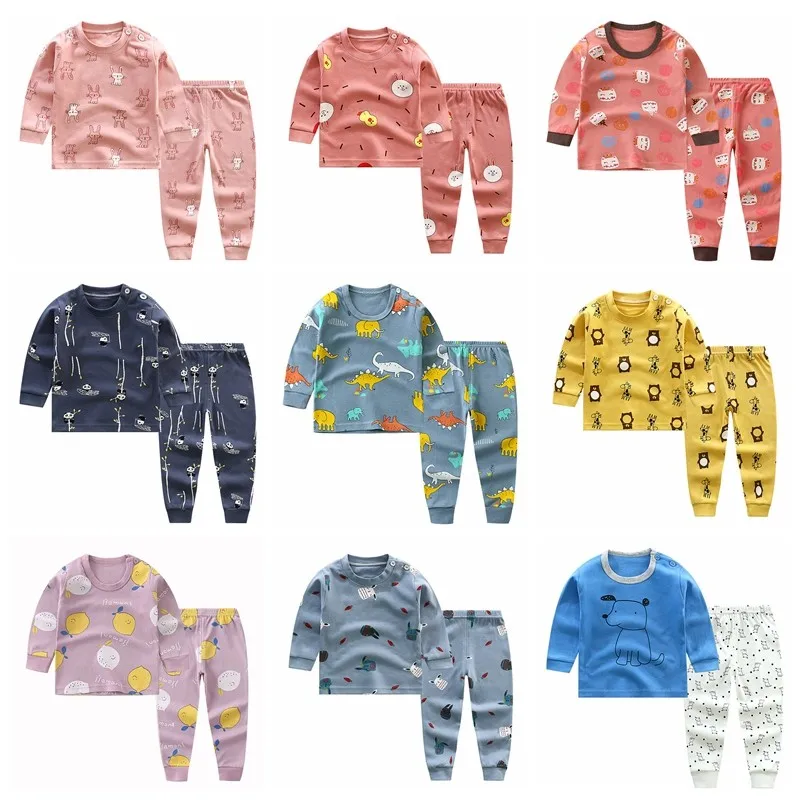 Комплект детского нижнего белья Новинка осени детская зимняя одежда с длинным