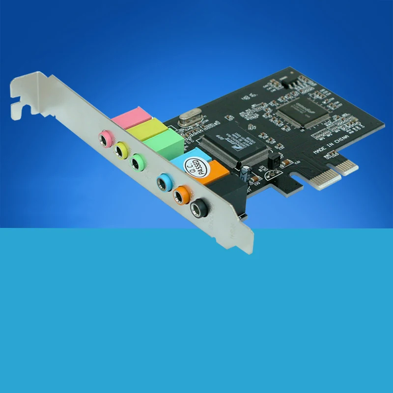 Pci Express X1 Pci-E 7,1 каналов Spdif через чипсет аудио цифровая звуковая карта