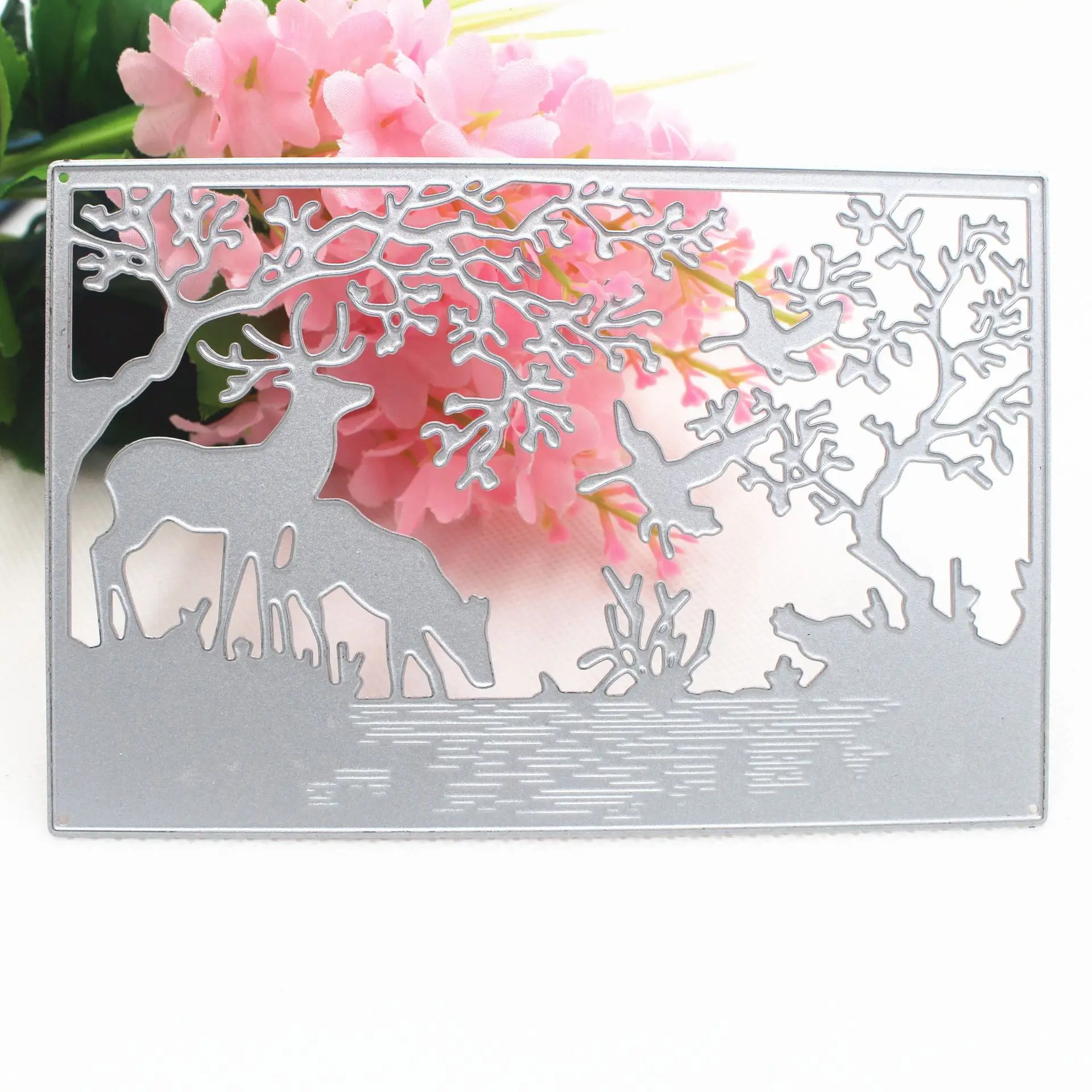 

Animal Boarder Metal Cutting Dies for Craft Dies Scrapbooking DIY Album Embossing Paper Die Cut New Dies for 2019 Decor